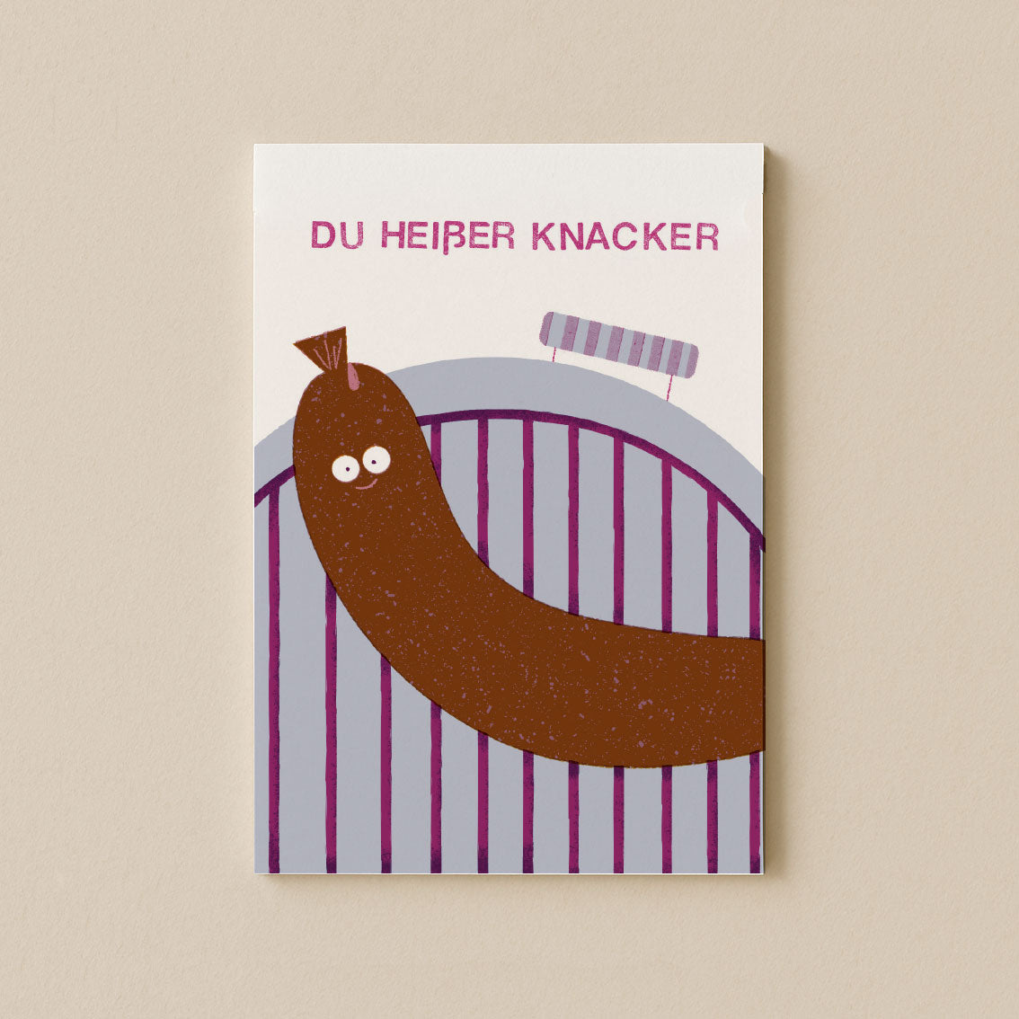 Knacker Postkarte DIN A6