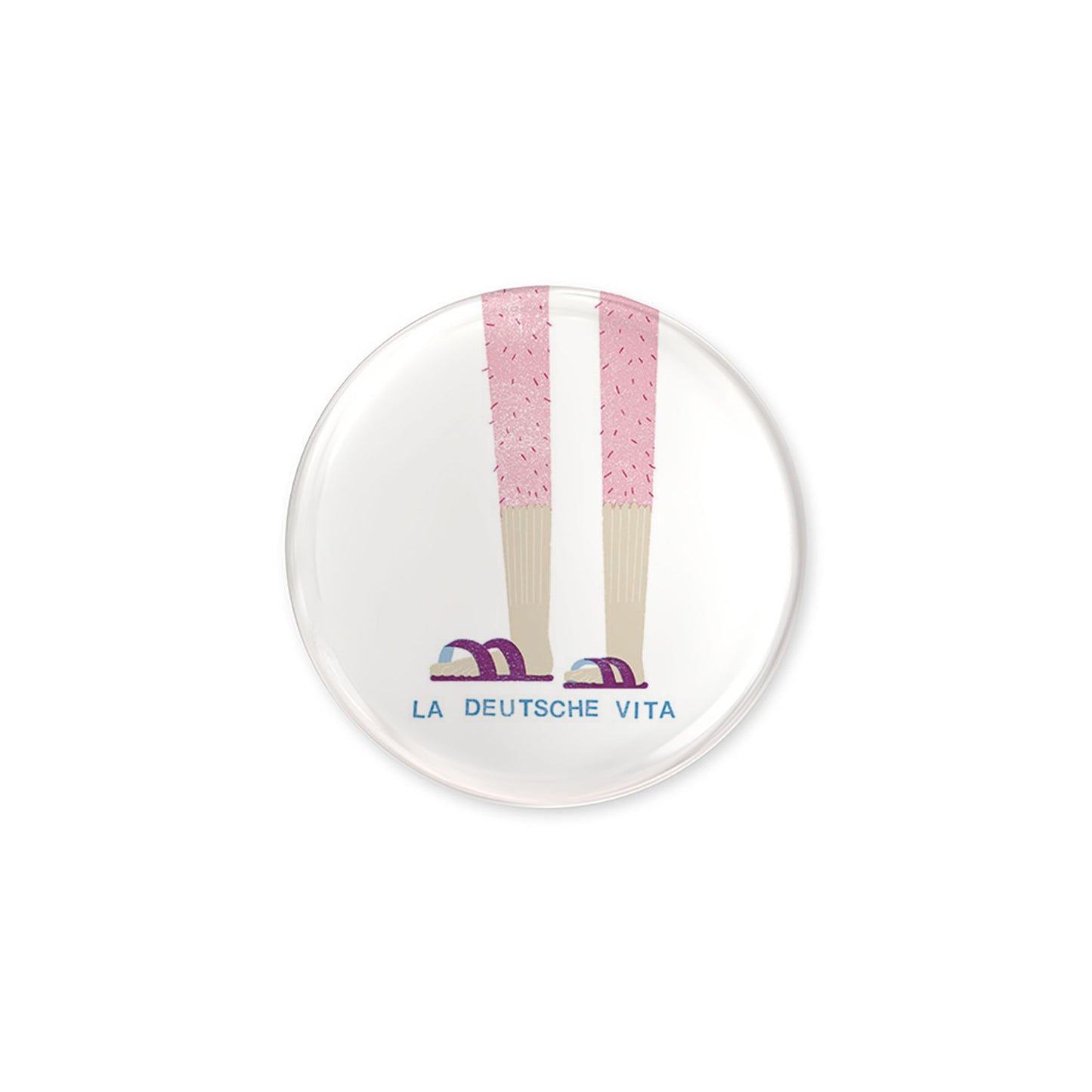 Magnet La Deutsche Vita Button