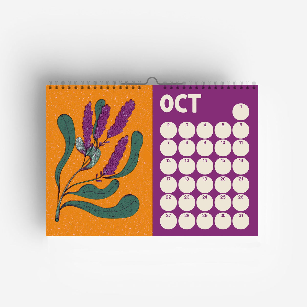 Blumen Immerwährender Geburtstagskalender