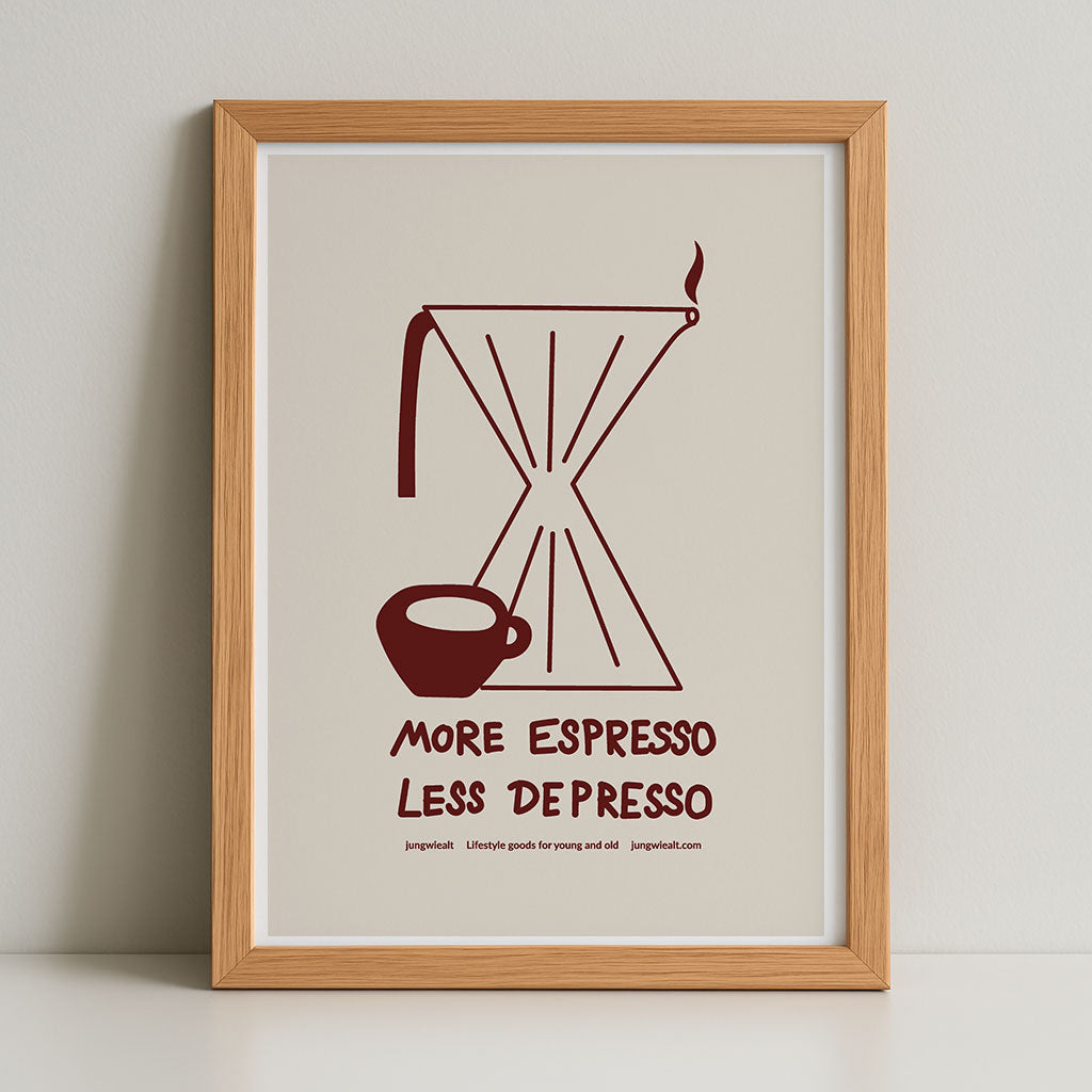 Espresso Poster DIN A3