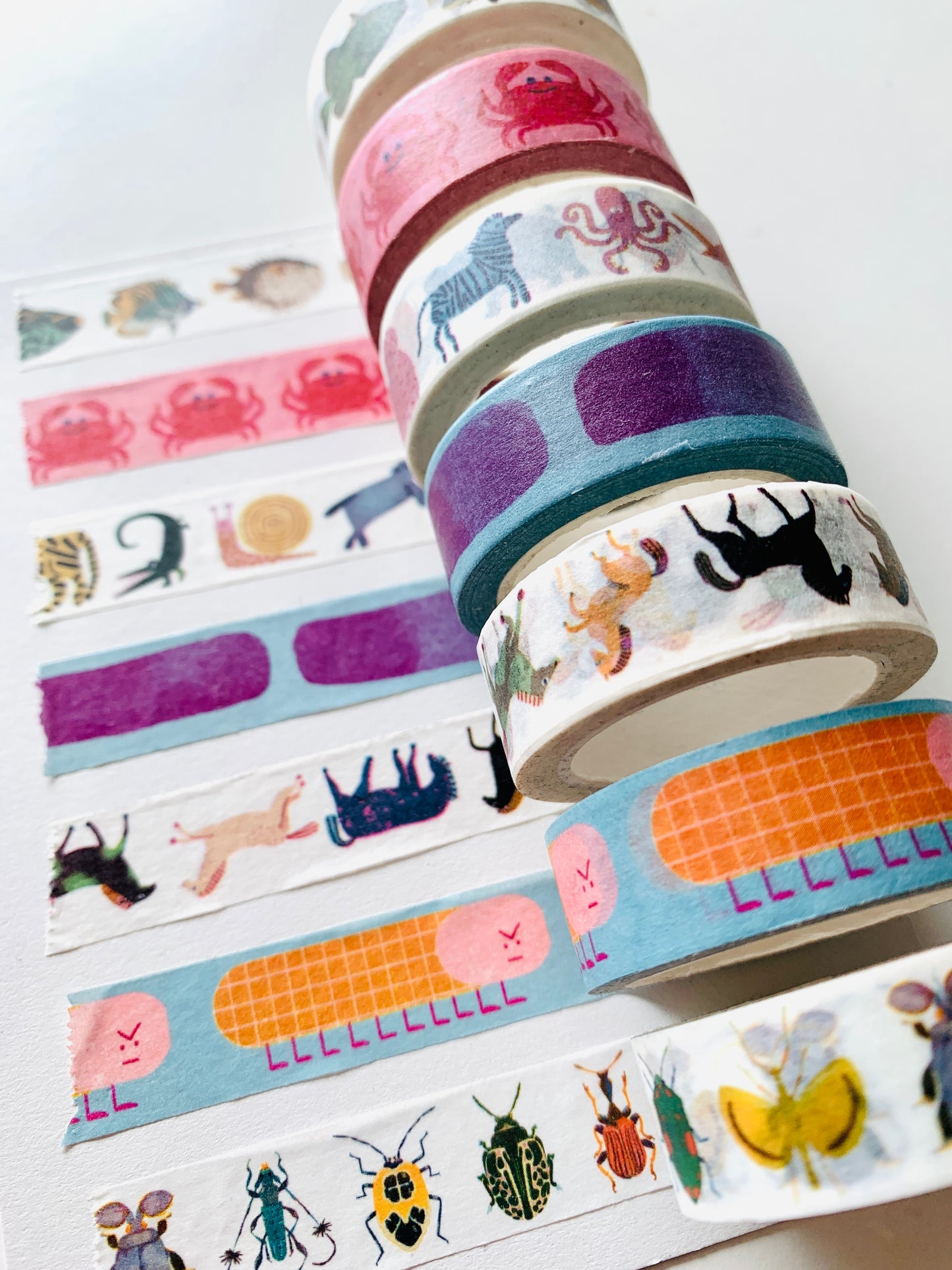 Grummeliges Washi Klebeband