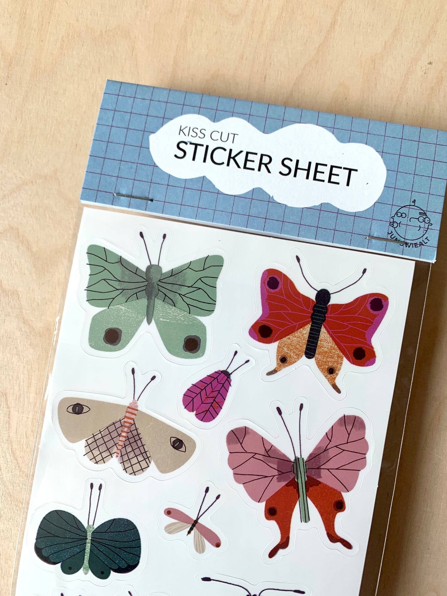 Butterfly Kiss Cut Sticker Sheet