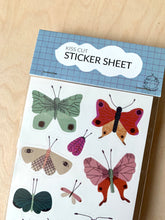 Laden Sie das Bild in den Galerie-Viewer, Butterfly Kiss Cut Sticker Sheet