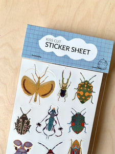 Bugs Kiss Cut Sticker Sheet