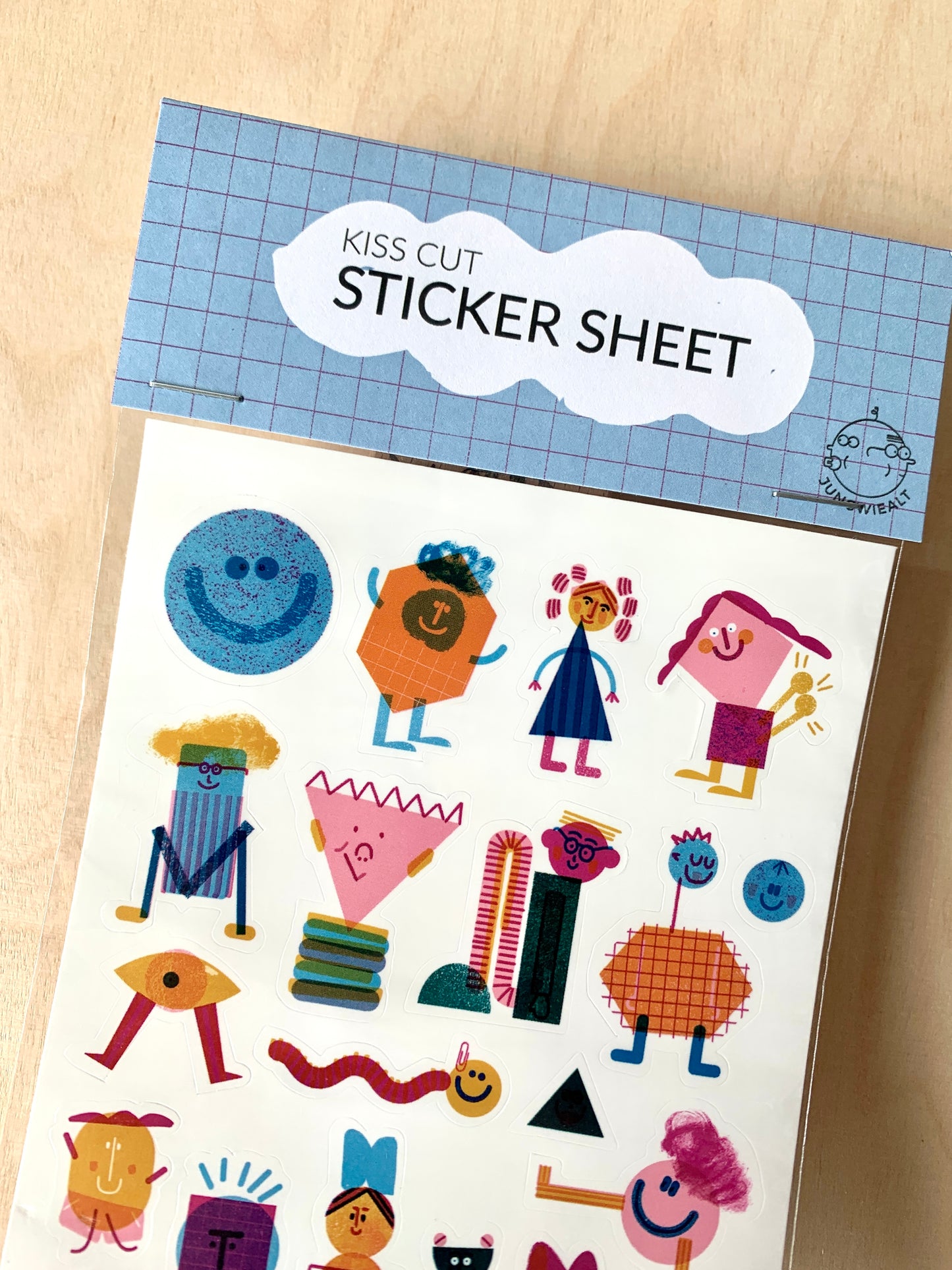 Friends Kiss Cut Sticker Sheet