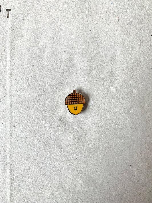 Acorn Enamel Pin