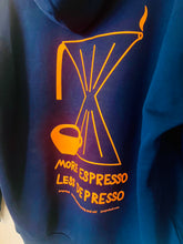 Laden Sie das Bild in den Galerie-Viewer, Oversize Hoodie Neon More Espresso Navy