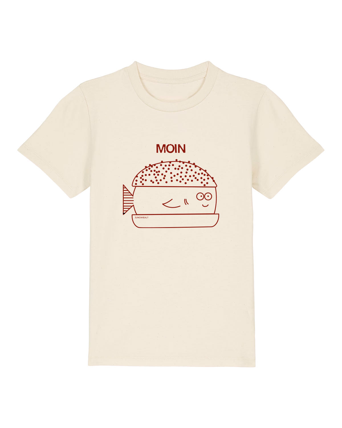 Kids T-Shirt Fischbrötchen Natural Raw
