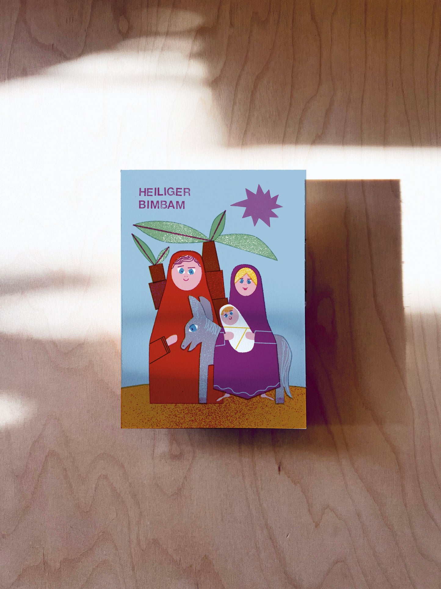 Heiliger Bimbam Postkarte DIN A6
