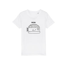 Laden Sie das Bild in den Galerie-Viewer, Kids T-Shirt Fischbrötchen Weiß