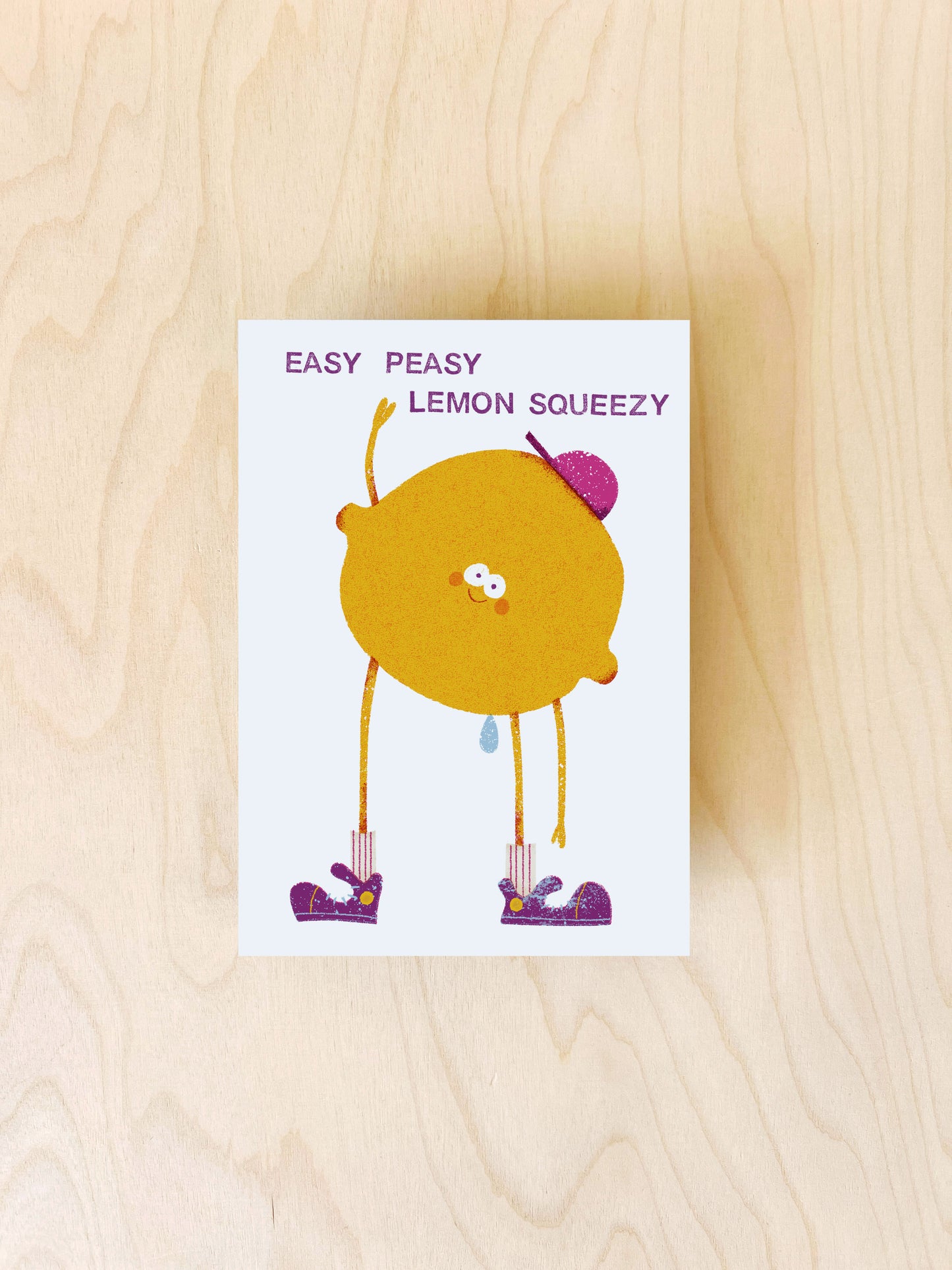 Lemon Squeezy Postkarte DIN A6