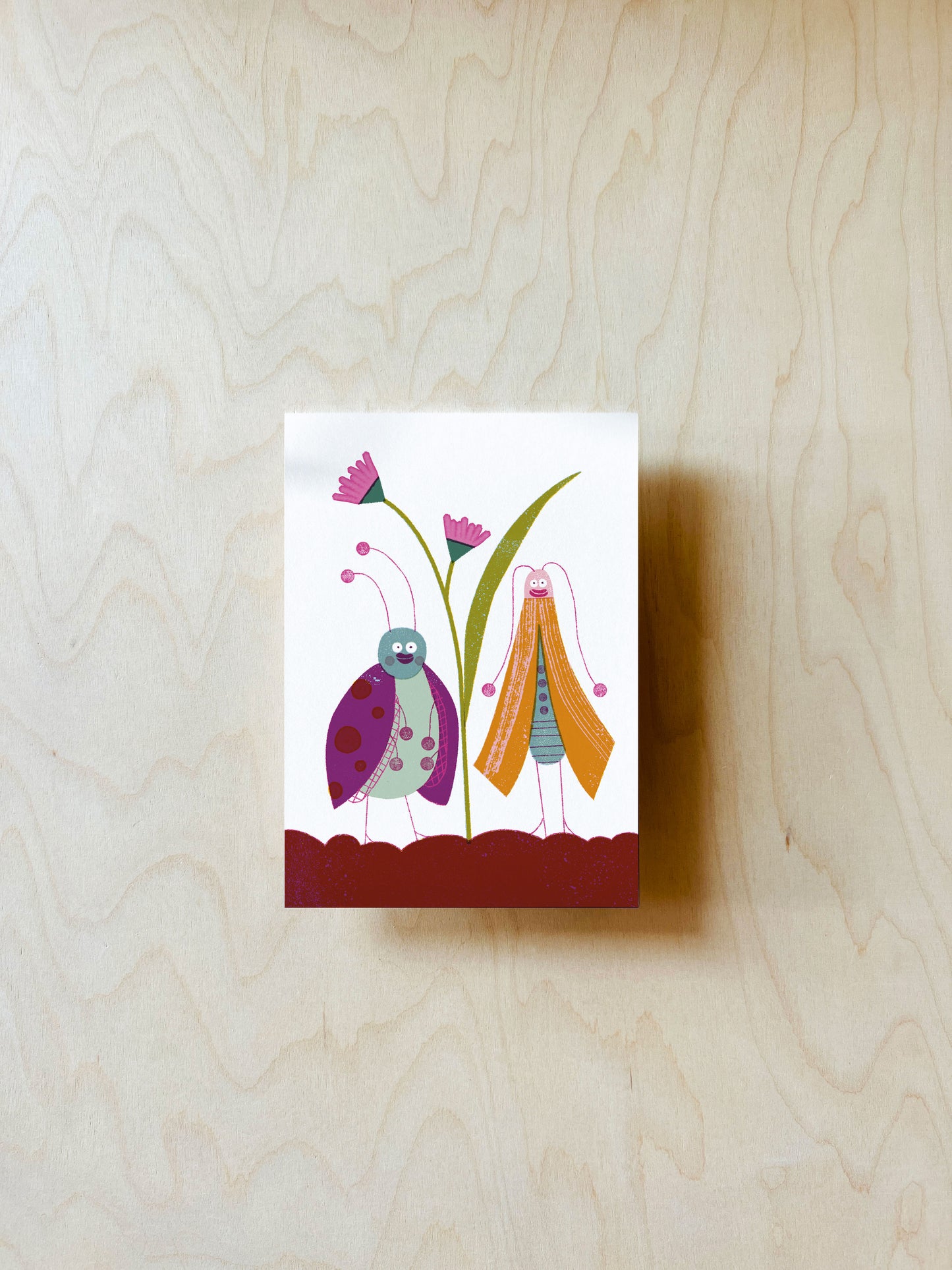 Käferfreunde Postkarte DIN A6