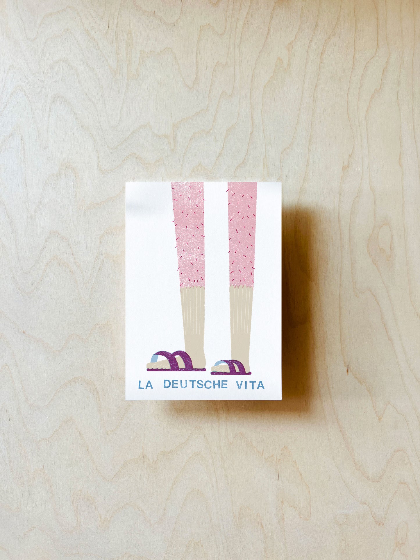 La Deutsche Vita Postkarte DIN A6