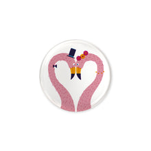 Laden Sie das Bild in den Galerie-Viewer, Flamingo Button jungwiealt