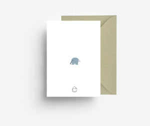 Elephant Greeting Card jungwiealt