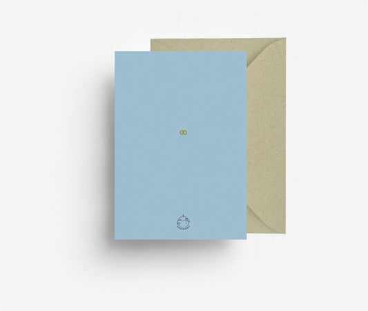 Lovebirds Greeting Card jungwiealt