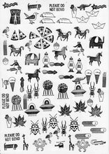 Laden Sie das Bild in den Galerie-Viewer, Laubblatt Stempel