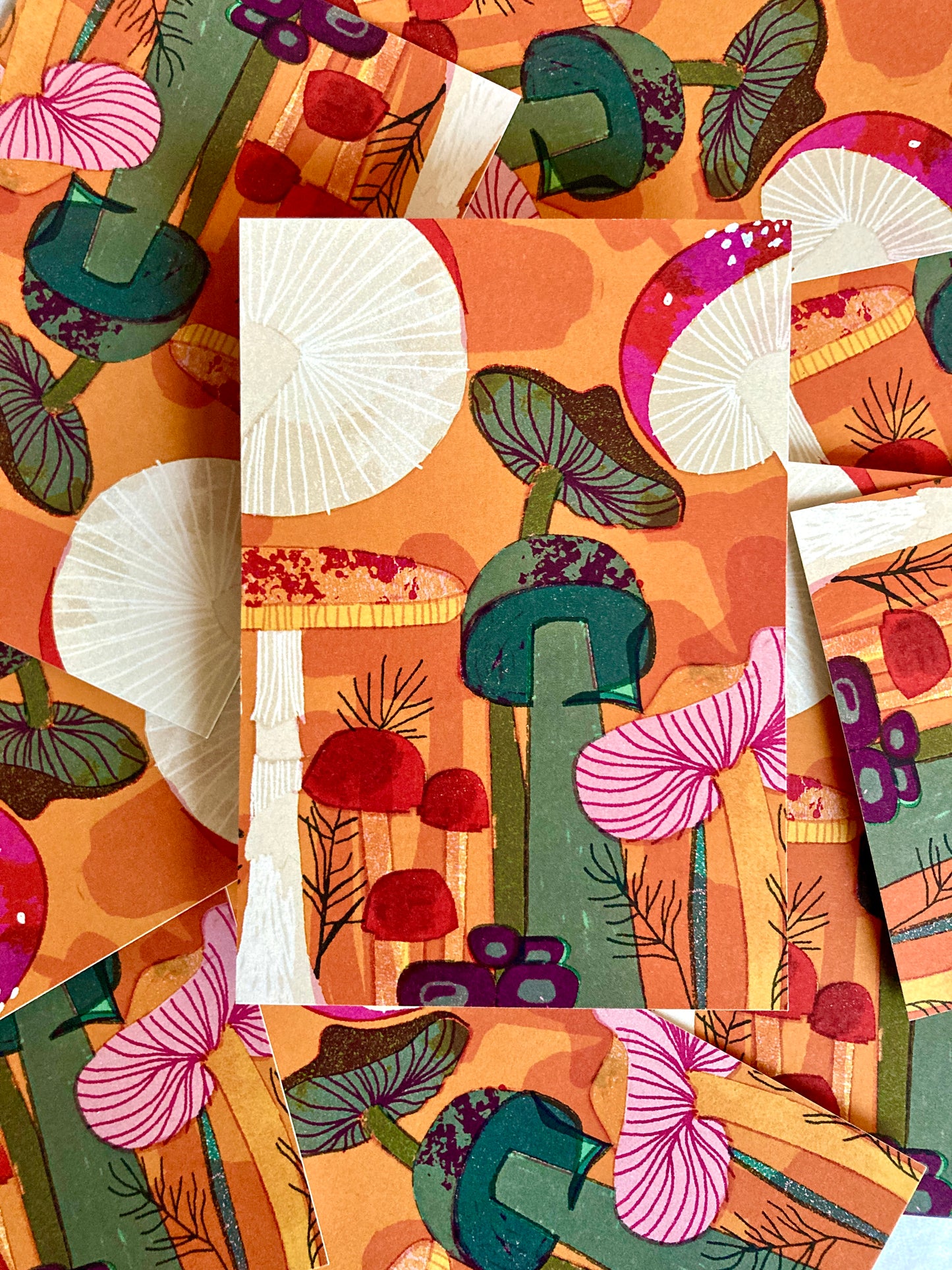 Herbst Postkarte DIN A6