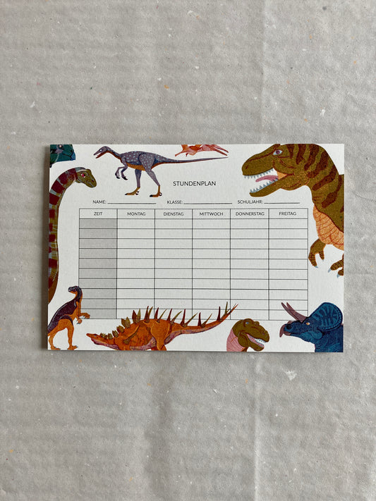 Dino Stundenplan