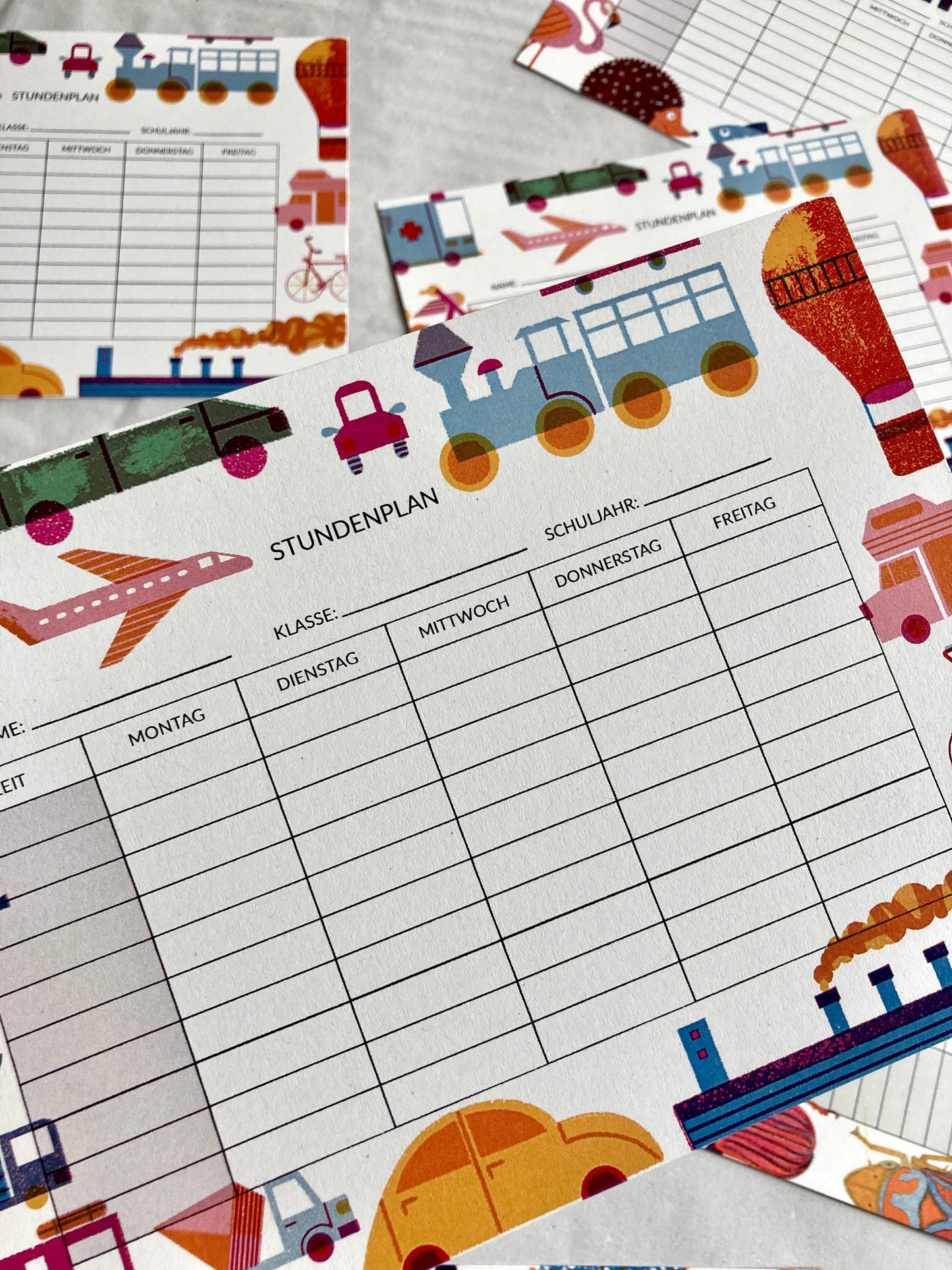 Transport Stundenplan