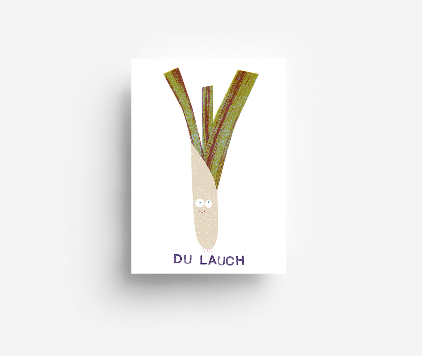 Du Lauch Postkarte DIN A6