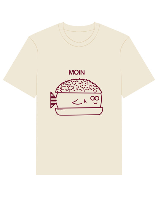 Regular T-Shirt Fischbrötchen Natural Raw