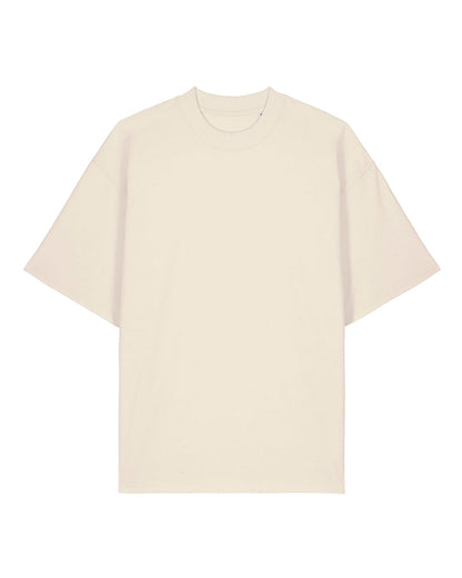Oversize T-Shirt Espresso Natural Raw