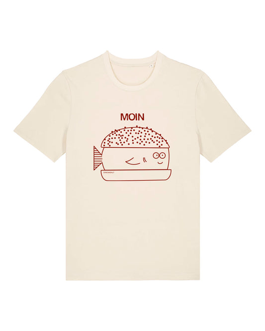 Regular T-Shirt Fischbrötchen Natural Raw