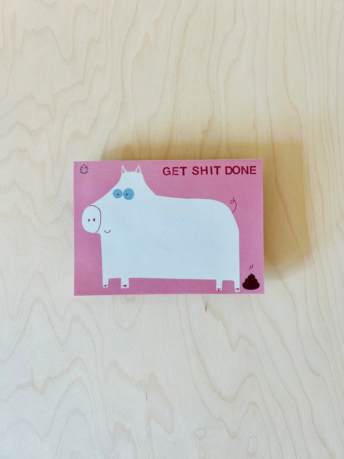 Get Shit Done Notizblock DIN A6