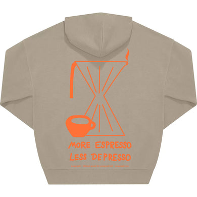 Oversize Hoodie Neon More Espresso Stone
