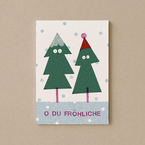 O Du Fröhliche Postkarte DIN A6