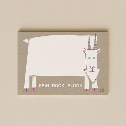 Kein Bock Block Notizblock DIN A6