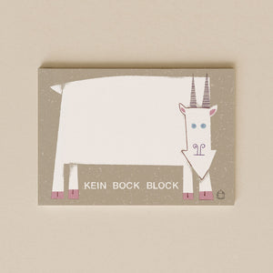 Kein Bock Block Notizblock DIN A6