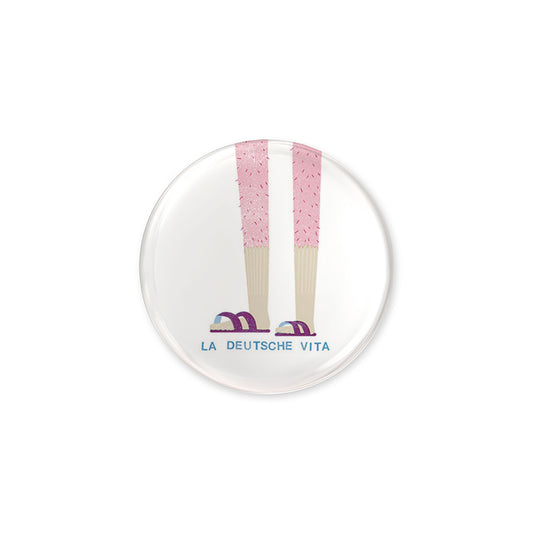 Magnet La Deutsche Vita Button