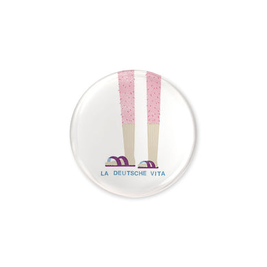 Magnetic La Deutsche Vita Button