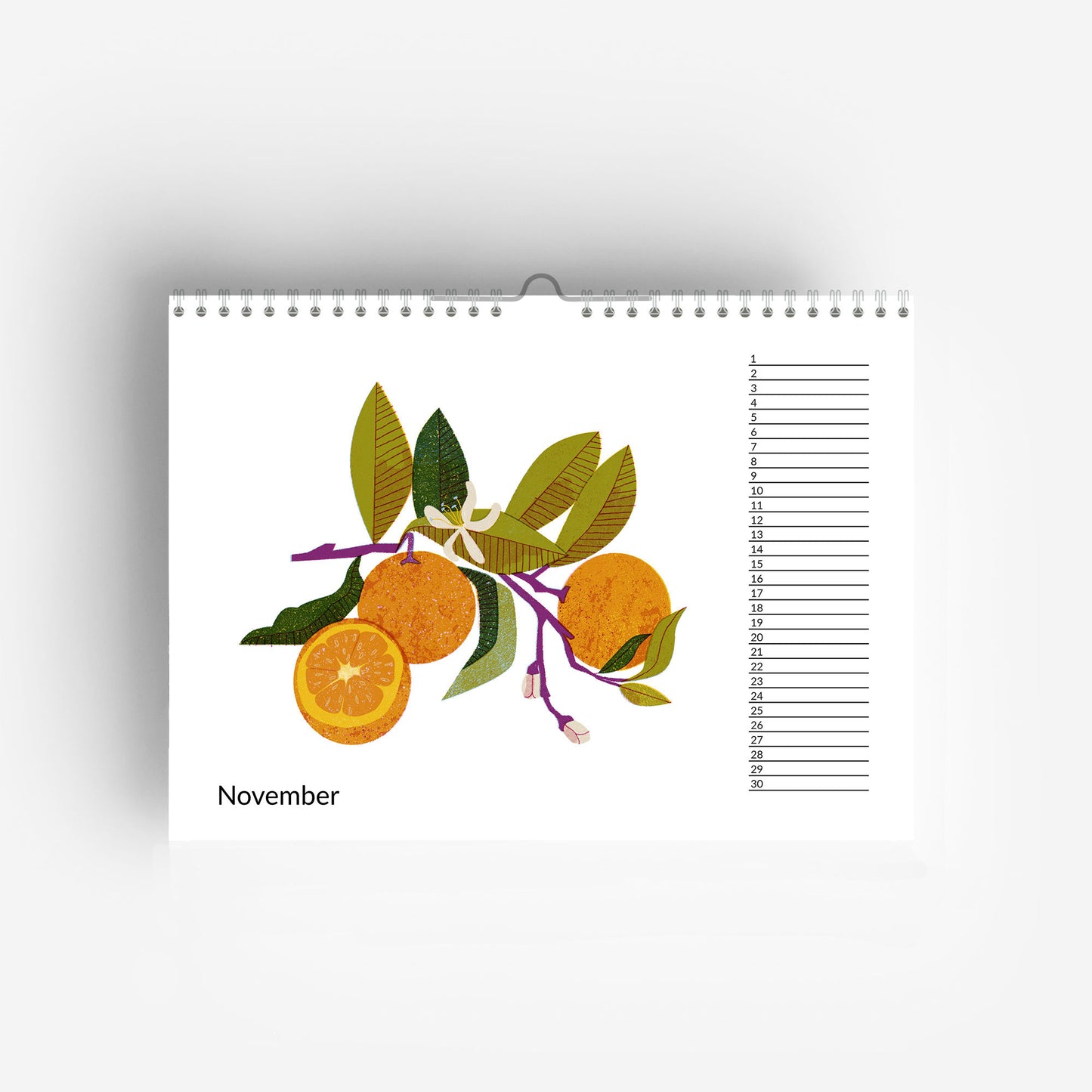 Obst Immerwährender Geburtstagskalender