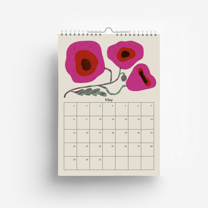 Blumen Immerwährender Geburtstagskalender