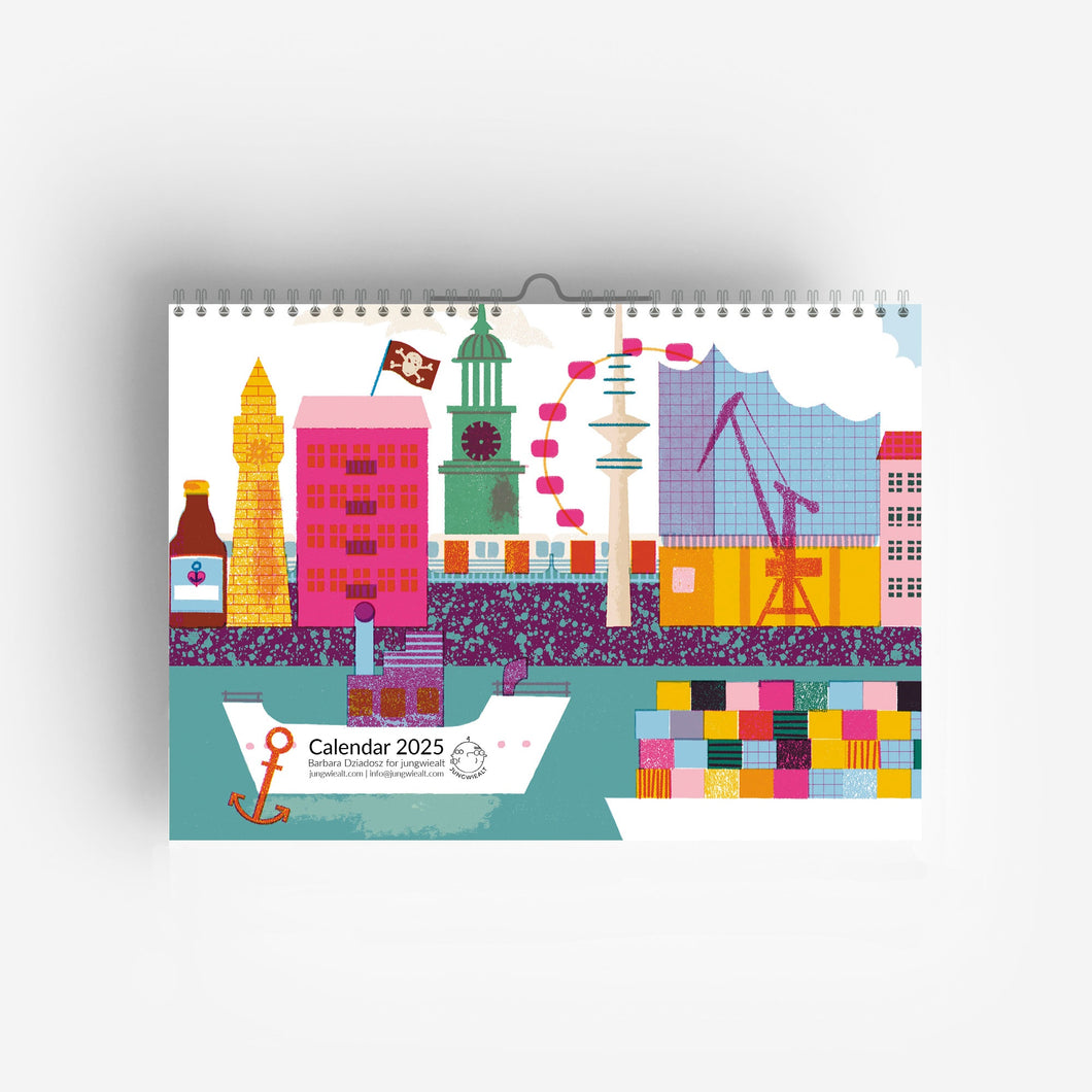 2025 Hamburg Calendar