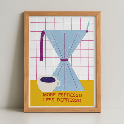Espresso Poster DIN A3