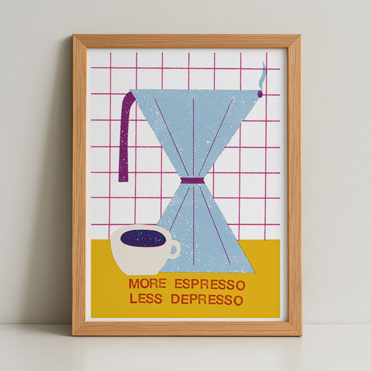 Espresso Poster DIN A3
