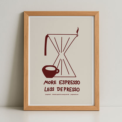 Espresso Poster DIN A3