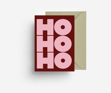Ho Ho Ho Klappkarte