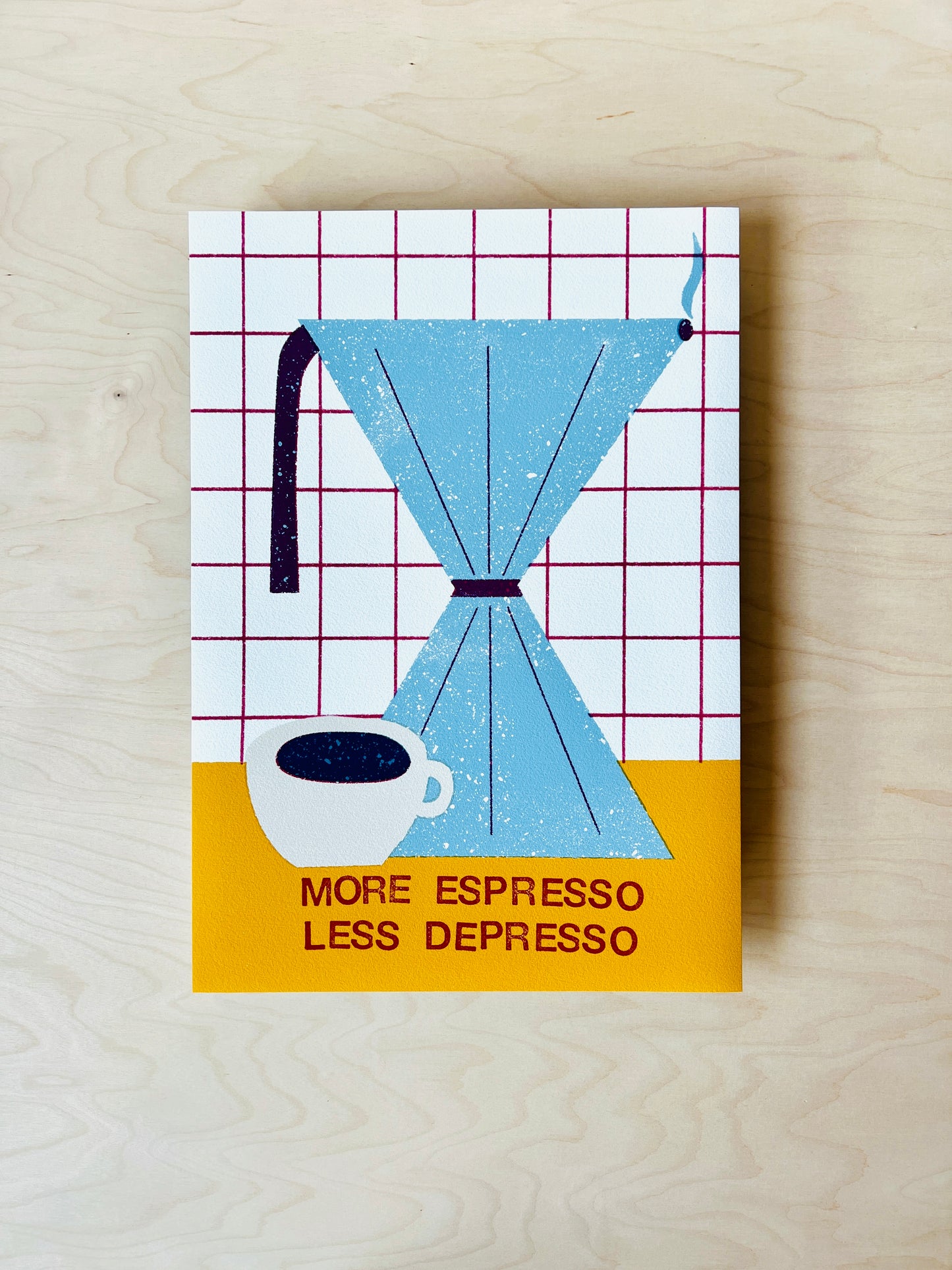 Espresso Fine Art Druck DIN A3
