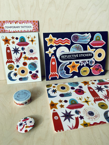 selection of space related products