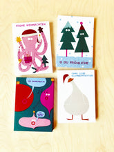Laden Sie das Bild in den Galerie-Viewer, Weihnachtsgans Postkarte DIN A6