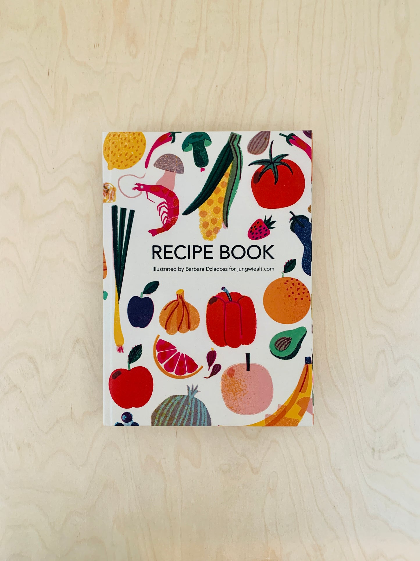 detail of Recipe Book (English) jungwiealt