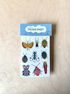 Bugs Kiss Cut Sticker Sheet
