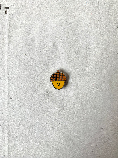 Acorn Enamel Pin