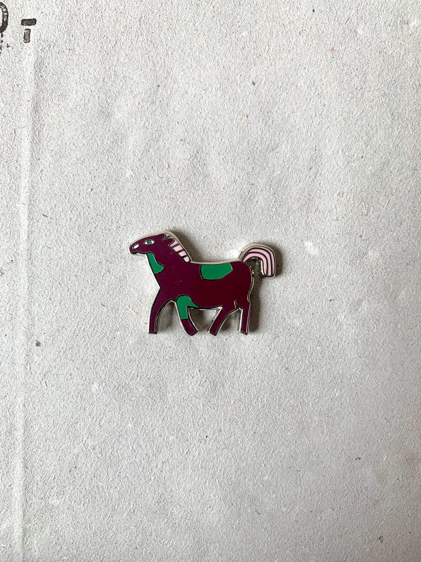 Sassy Pony Enamel Pin