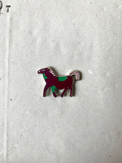 Sassy Pony Enamel Pin